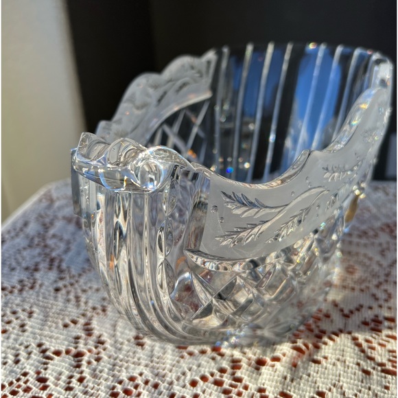 Vintage Crystal BLEIKRISTALL sleigh - Picture 4 of 14